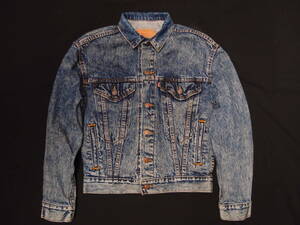 ◆古着卸USA■Levi’ｓ☆品番57514☆ケミカル☆デニム☆ジャケット★★★Ｌ（ユース） 　　アメリカ直輸入