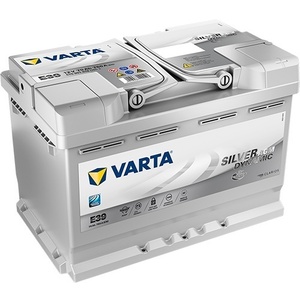 VARTA　バルタ ＜シルバーダイナミックAGM バッテリー＞ 570-901-076 LN3　12V 70Ah　CCA:760　横幅278 X 奥行175 X 高さ190 MM