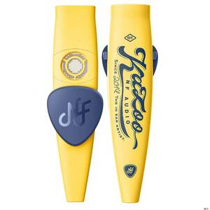 ホイッスル 黄色 イエロー ABS Kazoo カズー 振動板 音楽玩具 水洗いが可能 2段階 音色調整 送料無料 オシャレ カッコいい