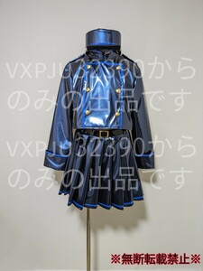 素人製作 エナメル 男性M～L（女性L～LL）相当 コスプレ 1way 衣装 ブルアカ ヒカリ風 シュポガキ ブルーアーカイブ 大きいサイズ