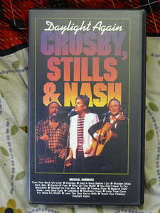 CROSBY ，STILLS ＆ NASH / Daylight Again　VHS ビデオテープ 　