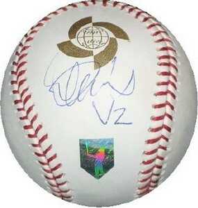 イチロー直筆サインV2書込2009年WBC公式ボール