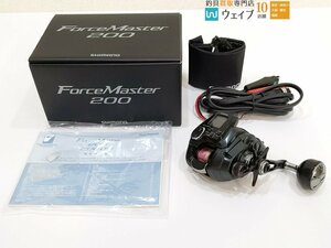 シマノ 21 フォースマスター 200 美品