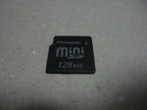 パナソニック Panasonic miniSDカード 128MB RP-SS128B