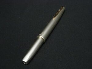 1円 PLATINUM プラチナ ペン先 18K 18金 万年筆 筆記用具 文房具 ステーショナリー メンズ レディース シルバー系×ピンク系 FA4593