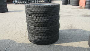 2021年製 12㎜Up!! BRIDGESTONE W910 スタッドレス 275/80R22.5 151/148J タイヤ4本SET!!