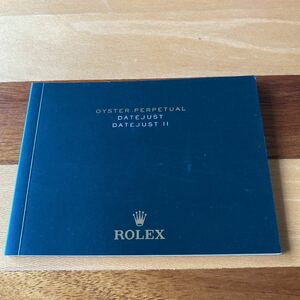 2191【希少必見】ロレックス デイトジャスト 冊子 ROLEX DATEJUSTⅡ 2013年度版 定形94円発送可能