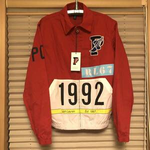 新品 POLO RALPH LAUREN plate popover jacket ポップオーバー ジャケットrrl country sport 1992 1993 stadium p wing snow beach xs