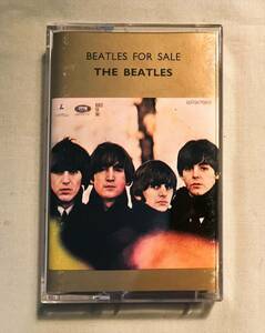 ◆UK盤カセットテープ◆ BEATLES FOR SALE ◆金色ジャケット