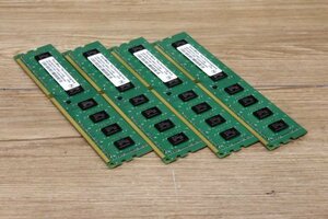 ≪中古品≫SanMax DDR3 PC3-12800U 4G 4枚[t23010507]