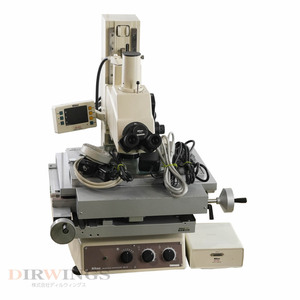 [JB] 保証なし MM-60 NIKON CFWN10×/20 SC-213 10x6 ニコン MEASURING MICROSCOPE 測定顕微鏡 ACアダプター 電源コード[05899-0025]