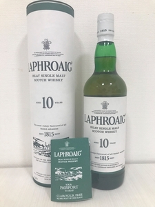 LAPHROAIG　ラフロイグ　10年　700ml　40%　未開栓　古酒　箱付　同梱不可