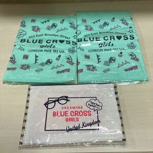 【C-59】DREAMING BLUE CROSS GIRLS United Kingdom トラベルセット タオルセット