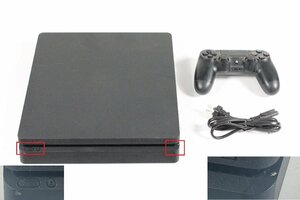 SONY CUH-2200A PS4 プレイステーション 4 本体 HDD 500GB ジェットブラック 黒 コントローラー付き ソニー 【保証品】