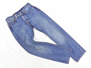 LEVI’S リーバイス 501 S 34268-0008 USED加工 ボタンフライ デニムパンツ size28/青 ■■ ☆ edd0 レディース