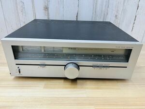 ☆ TRIO ステレオチューナー KT-8100 昭和 レトロ ヴィンテージ SA-0328d140 ☆