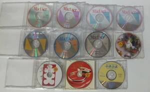 送料無料 Mac関連 CD-ROM　１１枚セット MACLIFE MacUser ぷよぷよ