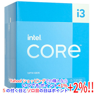 Core i3 13100 3.4GHz 12MB LGA1700 SRMBU [管理:1000022890]