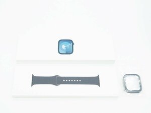 ★1スタ！【中古品】Apple watch アップルウォッチ シリーズ9 45mm ミッドナイト スポーツバンド MRMC3J/A m5-37007 m_w