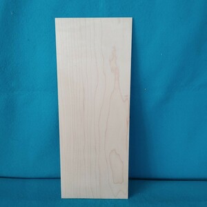 【薄板2mm】ハードメープル(37)　木材