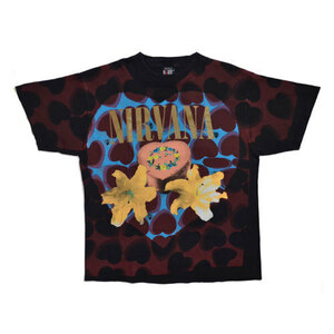 【Vintage T-Shirt / ヴィンテージ Tシャツ】NIRVANA Heart-Shaped Box , ニルバーナ ハートシェイプ Jerry lorenzo愛用柄《SIZE : XL》