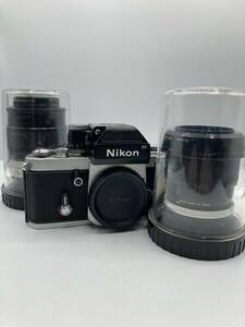 【2375】ニコン F2 ボディ＋レンズ NIKKOR 43-86mm 1:3.5/NIKKOR-Q 135mm 1:2.8 動作未確認 ジャンク