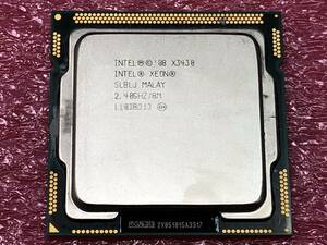 #1072 Intel Xeon X3430 SLBLJ (2.40GHz/ 8M/ LGA1156) 保証付