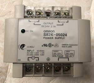 OmRon S82K-05024 POWER SUPPLY DC24V 2.1A