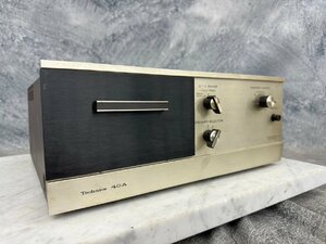 □t2145　中古★Technics　テクニクス　 SU-40A　真空管ステレオパワーアンプ　①