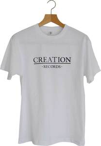 【新品】Creation Records Tシャツ Sサイズ Oasis Primal Scream ギターポップ ネオアコ ダンス マンチェ
