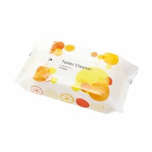 【新品】TANOSEE トイレクリーナー重曹＆セスキ シトラスオレンジの香り 1セット（1200枚：30枚×40パック）