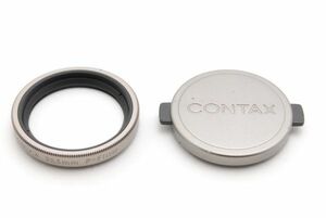 #1586◆送料無料◆CONTAX コンタックス レンズキャップ K-31 30.5mm + 30.5mm P-Filter フィルター