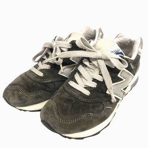 ニューバランス NEW BALANCE スニーカー m1400nv ローカット スウェード 23 ダークグレー グレー レディース