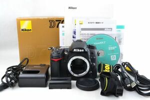 ★実用美品★NIKON ニコン D7000 ボディ シャッター回数377 元箱付★♯13694