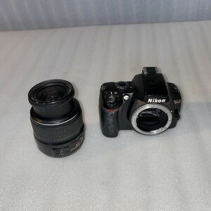 【K18】NIKON ニコン D40 デジタルカメラ Nikon ニコン AF-S DX NIKKOR 18-55mm f3.5-5.6G II 【郵60S】【未確認ジャンク】