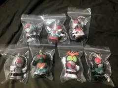 仮面ライダーキーホルダー 7個セット