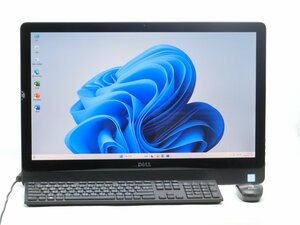 Win11Home/カメラ内蔵/爆速新品SSD512GB/8GB/Corei7 7700T/24型ワイド一体型/DELL　Inspiron5488 AIO　WPS office搭載　訳あり品