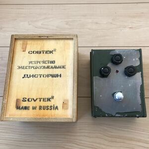 Electro-Harmonix Sovtek Russian Big Muff Army Green Tall Font 木箱付き ビッグマフ アーミー グリーン FUZZ トールフォント vintage