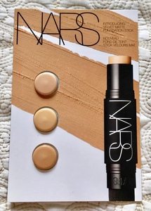 新品★今月入手 NARS ベルベットマットファンデーション スティック サンプル★3色セット