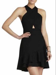 ★新品★【BCBGMAXAZRIA】ワンピース　ドレス　ブラック　黒　６サイズ