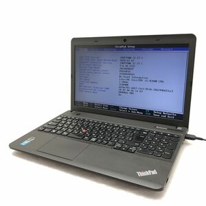1円【ジャンク】 Lenovo ThinkPad E540 20C6-0048JP Core i5-4200M メモリ16GB 15.6インチ T012887【訳アリ】