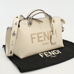 中古良品フェンディFENDI バイ ザ ウェイ ミディアム レザー 8BL146 AC9L F0C88 ホワイト系　 ランク：A us-2 2WAY ショルダー レディース