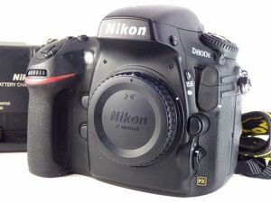 送料無料!! Nikon D800E ニコン ボディ 動作OK 美品 シャッター10,196回 デジタル 一眼レフ カメラ 充電器 DSLR Digital Camera 36.3MP FX