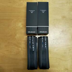 2本セット CORSA EVO 23mm（箱は折り畳んで発送致します） ブラック コルサ　エボ　クリンチャー VELOFLEX ヴェロフレックス