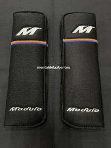 【送料無料】Modulo 海外 ホンダ純正 モデューロ シートベルトパッド シートベルト カバー FIT S660 FREED STEP シビック N-BOX N-WGN