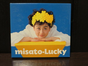 ◎音楽CD『 misato・Lucky／渡辺美里 』【中古品／起動確認済み】
