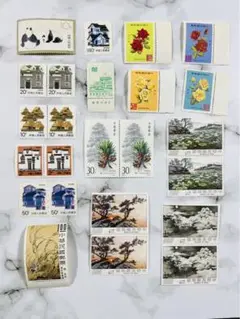 中国切手 切手 おまとめ 新中国 パンダ