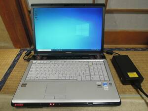 SSD 搭載 ゲーミングノート dynabook WXW/79CW (Win10/Core2Duo_2GHz/SSD 240GB/4GB/GeForce 8700M GT/office2013) 東芝 TOSHIBA 中古