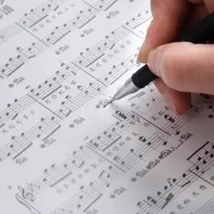【人気商品】楽譜ファイル　バンド　音楽　吹奏楽　ピアノ　書き込みできる　スコア
