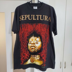 90s SEPULTURA Tシャツ MERAUDER BIOHAZARD NYHC AGNOSTIC FRONT STATE CRAFT MADBALL SLIPKNOT METALLICA PANTERA MEGADETH SEPTIC DEATH